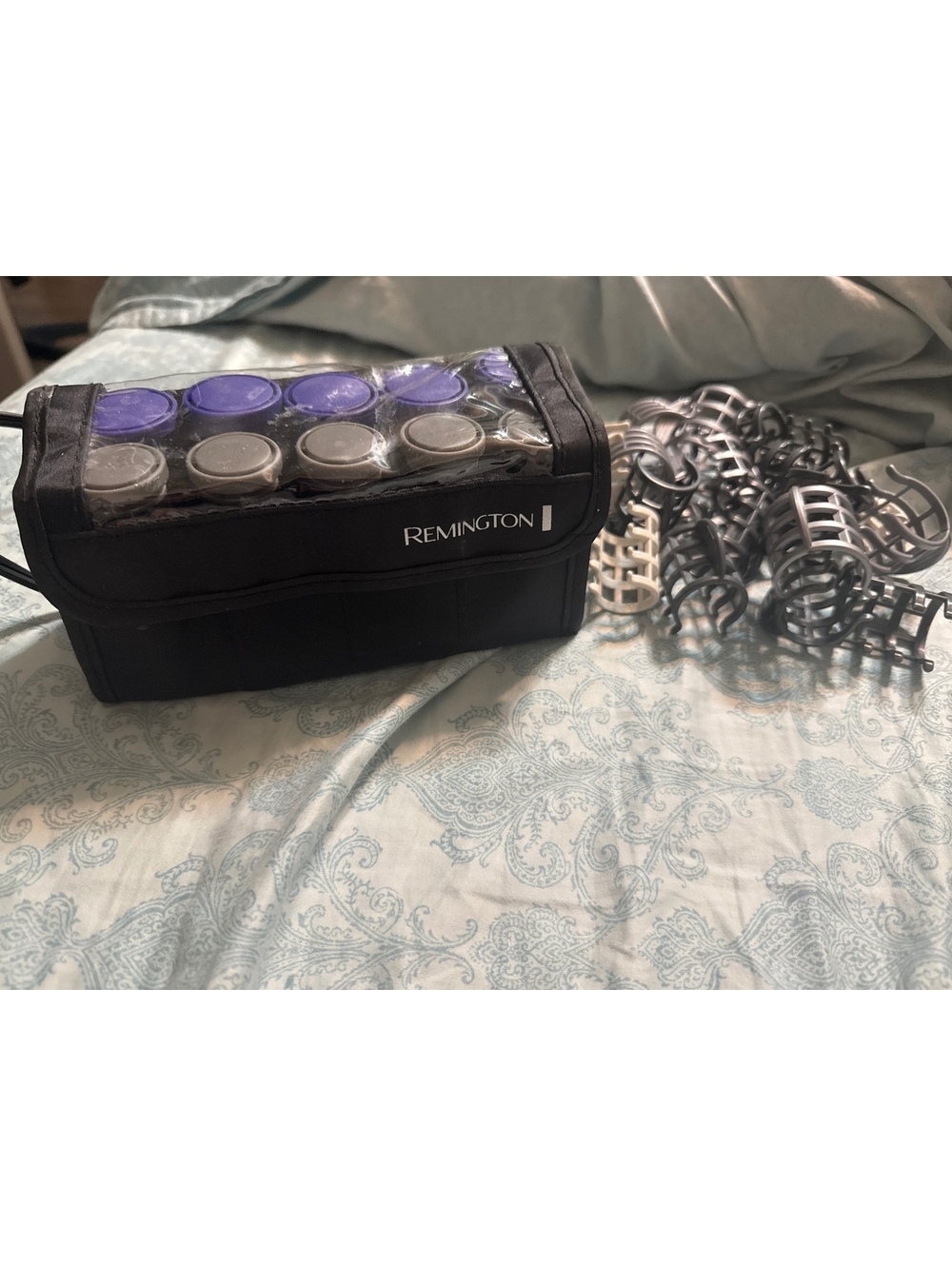 Remington Hair Roller Set with Carrying Case and Multiple Rollers